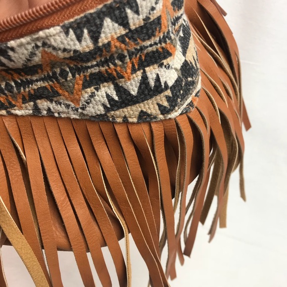 Sold -Western BoHo Faux Leather Fanny Pack S-XL - Picture 4 of 8